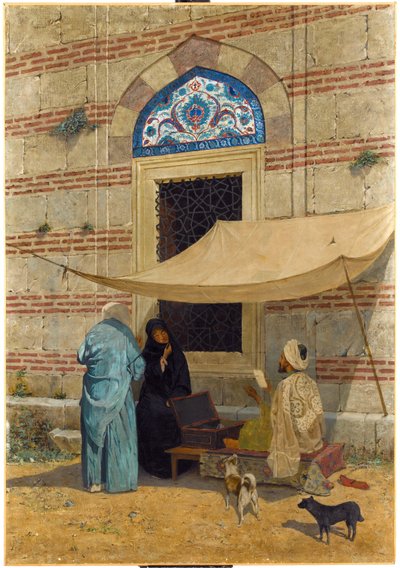 Openbare schrijver door Osman Hamdi Bey