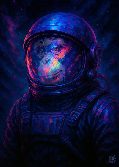 Monkymoon door Osvaldo Russo