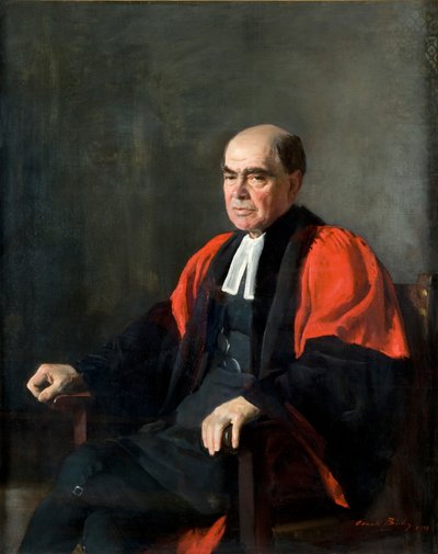 Hastings Rashdall door Oswald Hornby Joseph Birley