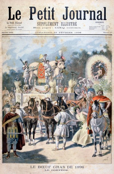Vette os vieringen in Parijs, 1896 door Oswaldo Tofani