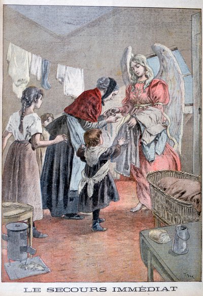 Onmiddellijke hulp, 1899 door Oswaldo Tofani