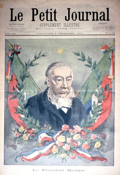 President Kruger, voorpagina van 