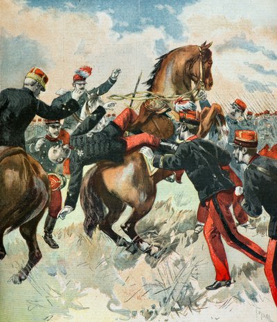 De dood van generaal Theophile Ferron door Oswaldo Tofani