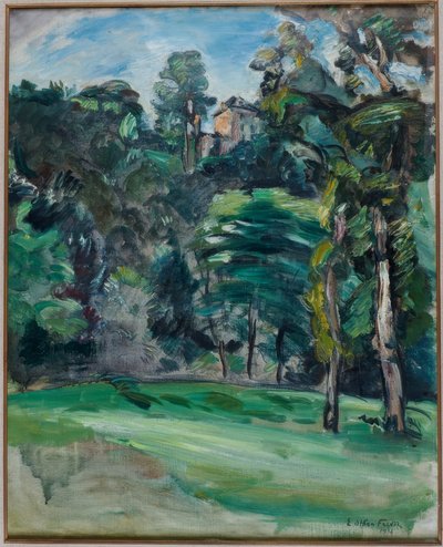 Normandisch landschap door Othon Friesz