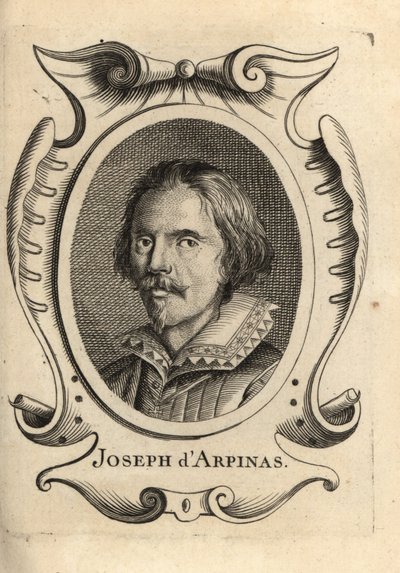 Giuseppe Cesari, Italiaanse maniëristische schilder door Ottavio (after) Leoni