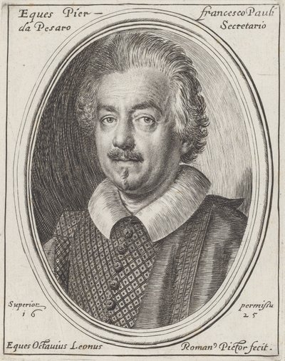 Francesco Paolo da Pesaro door Ottavio Leoni