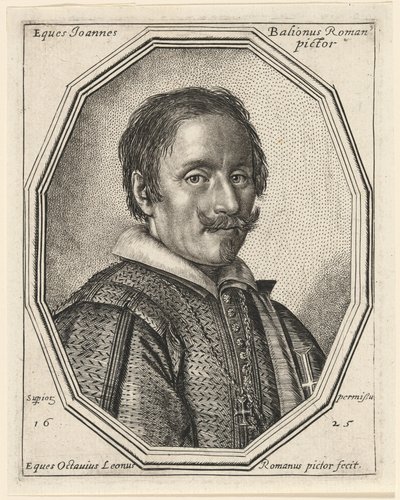 Giovanni Baglione door Ottavio Leoni