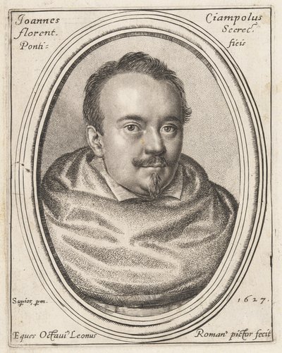 Giovanni Ciampoli, pauselijk secretaris door Ottavio Leoni