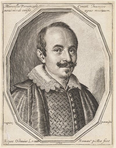 Marcello Provenzale door Ottavio Leoni