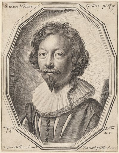 Simon Vouet door Ottavio Leoni