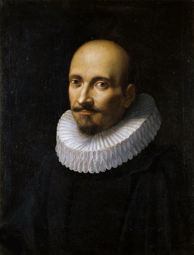 Portret van Marcello Provenzale door Ottavio Maria Leoni