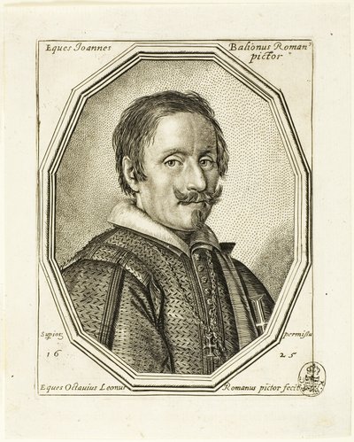 Giovanni Baglione door Ottavio Mario Leoni