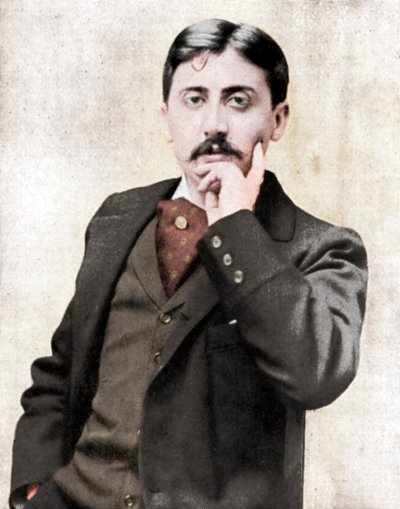 Marcel Proust, Franse intellectueel, romanschrijver, essayist en criticus, eind 19e-begin 20e eeuw door Otto
