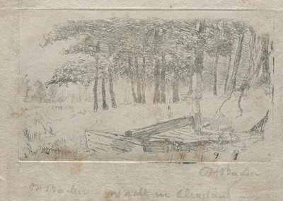Schets uit de natuur door Otto H. Bacher
