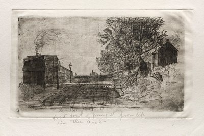 Lentestraat door Otto H. Bacher