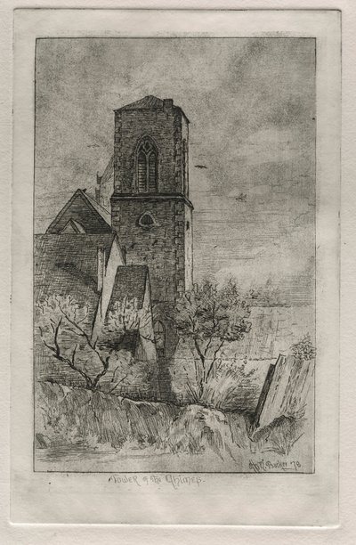 Toren van het klokkenspel door Otto H. Bacher