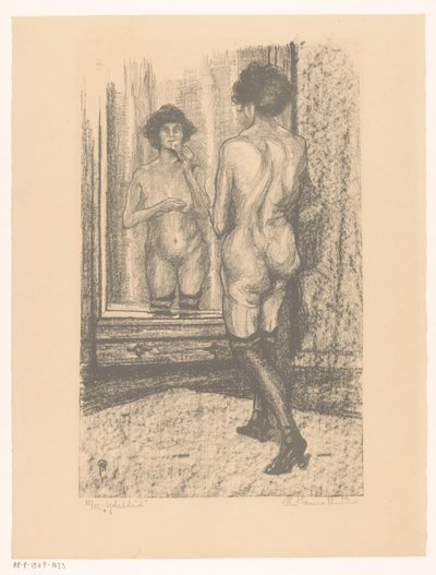 IJdelheid door Otto Hanrath (signed by artist)