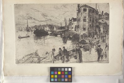 Kasteel door Otto Henry Bacher