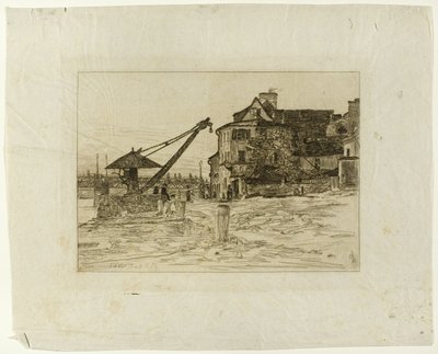Donau door Otto Henry Bacher