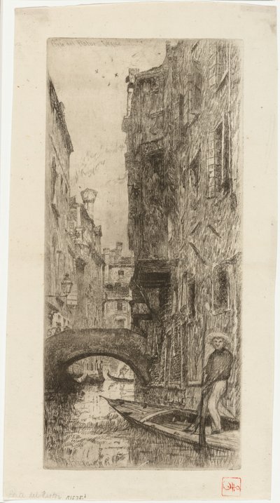 Ponte del Pistor door Otto Henry Bacher