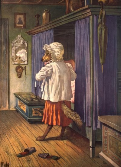 Roodkapje door Otto Kubel