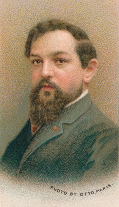 Claude Debussy 1862-1918 Franse componist, 1911 door Otto Paris