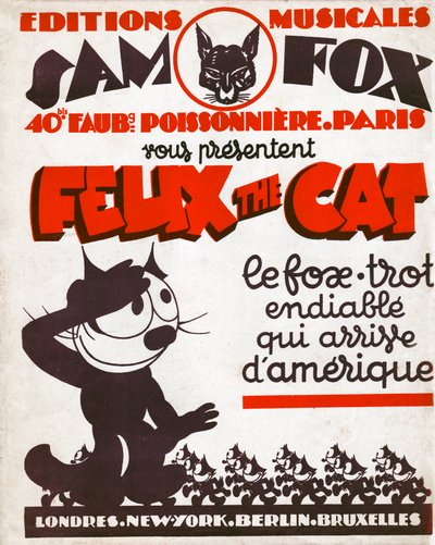 Felix de Kat (gravure, circa 1930) door Otto and Sullivan Pat Messmer