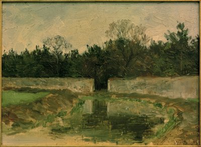 In het Nymphenburger Park door Otto Ubbelohde