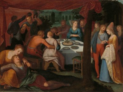 Een Nachtelijk Banket door Otto van Veen