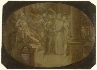 Christus voor Pilatus door Otto van Veen