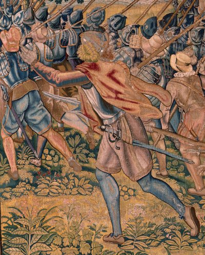 Triomfen en veldslagen van Aartshertog Albrecht. Nachtelijke aanval op Ardres door Otto van Veen