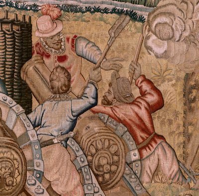 Triomfen en veldslagen van Aartshertog Albrecht. De verovering van de stad Hulst door Otto van Veen