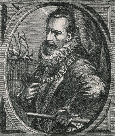 Portret van de condottiere Alexander Farnese, hertog van Parma, gouverneur van de Lage Landen, naar Otto van Veen (gravure) door Otto van Veen