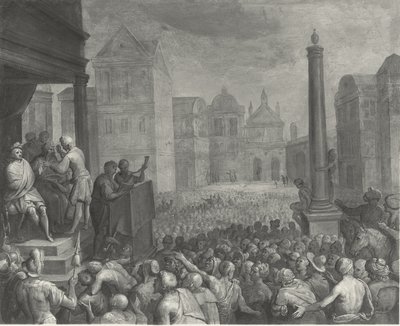Het Oordeel van Zaleucus door Otto van Veen