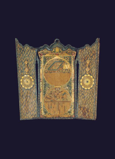 Qibla Kompas, Constantinopel door Ottoman School