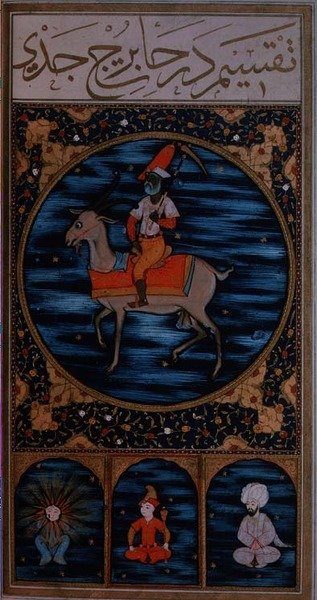 SUF.TURE 242 f.26v Steenbok door Ottoman School