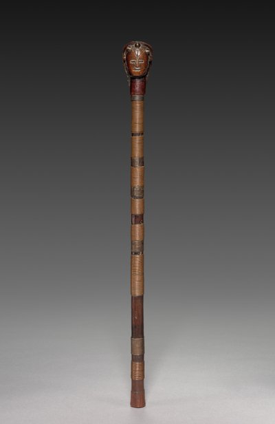 Scepter door Ovimbundu people, Angola, Central Africa, Africa, late 19th or early 20th century