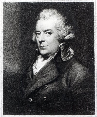 James Wyatt Esq. RA, gegraveerd door Joseph Singleton, c.1795 door Ozias Humphry