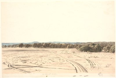 Vanuit de Eremitagesletten door P.C. Skovgaard