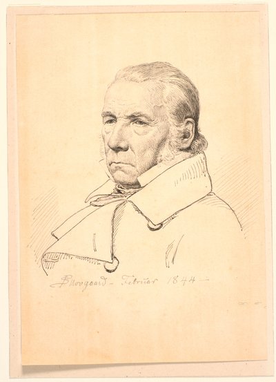 Smedemeester en brandweercommandant Borchard von Würden, schoonvader van H. E. Freund door P.C. Skovgaard