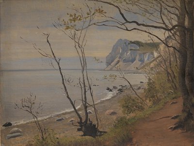 De kliffen van het eiland Møn door P.C. Skovgaard