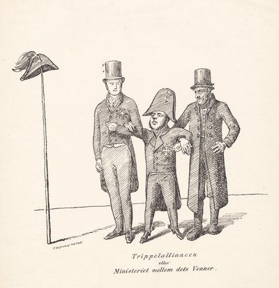 Drievoudige Alliantie door P.C. Skovgaard