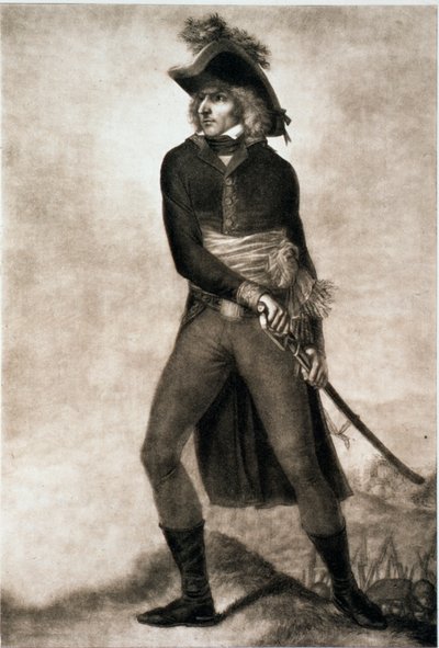Carl XIV Johan van Zweden, toen hij veldmaarschalk van Frankrijk was, ca. 1804-1810 door PM Mix