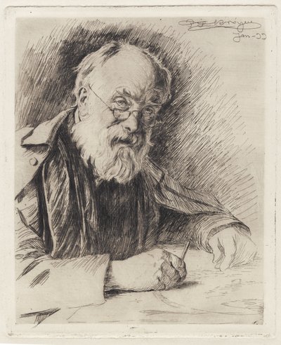 Lorenz Frølich door Peder Severin Krøyer