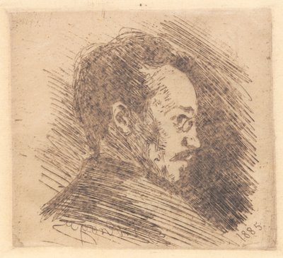 Portret van Julius Paulsen door Peder Severin Krøyer