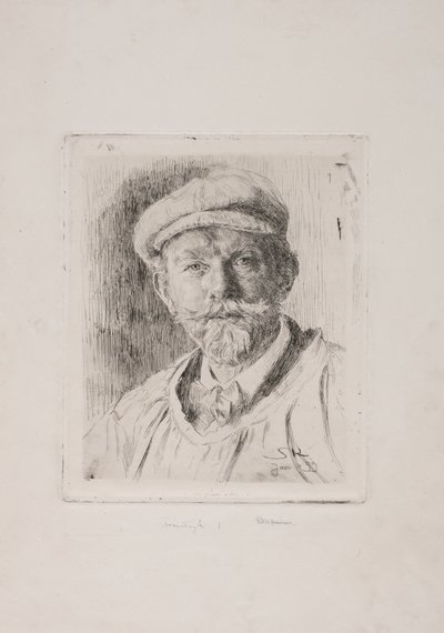 Zelfportret door Peder Severin Krøyer