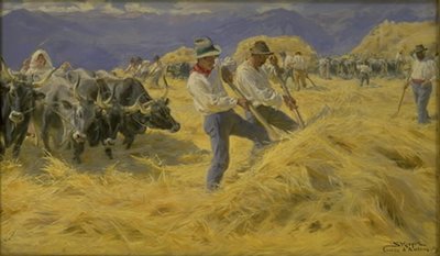Dorsen in de Abruzzen. Cività d