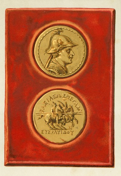 Gouden munt van Eucratidas door P. Sellier
