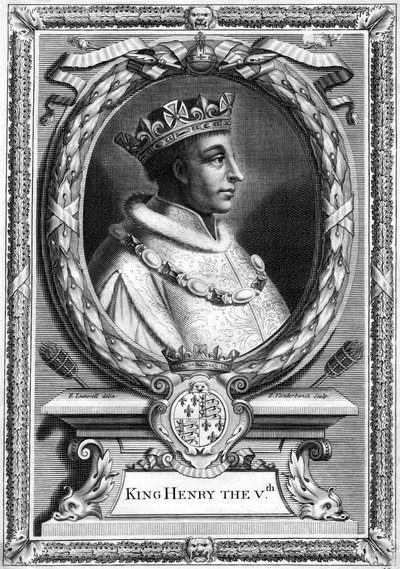Hendrik V, koning van Engeland door P. Vanderbanck