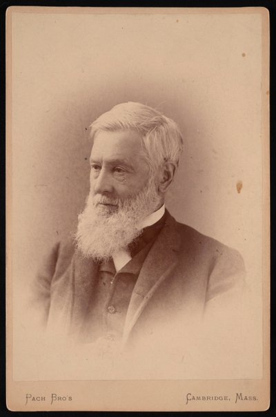 Portret van Asa Gray 1810-1888, maart 1887 door Pach Bros